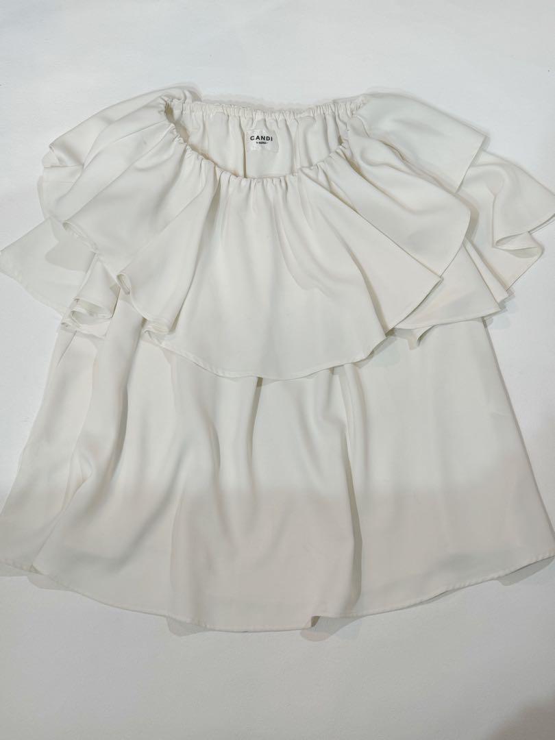 CANDI キャンディ natsurose シフォントップス 春服 パリジェンヌ