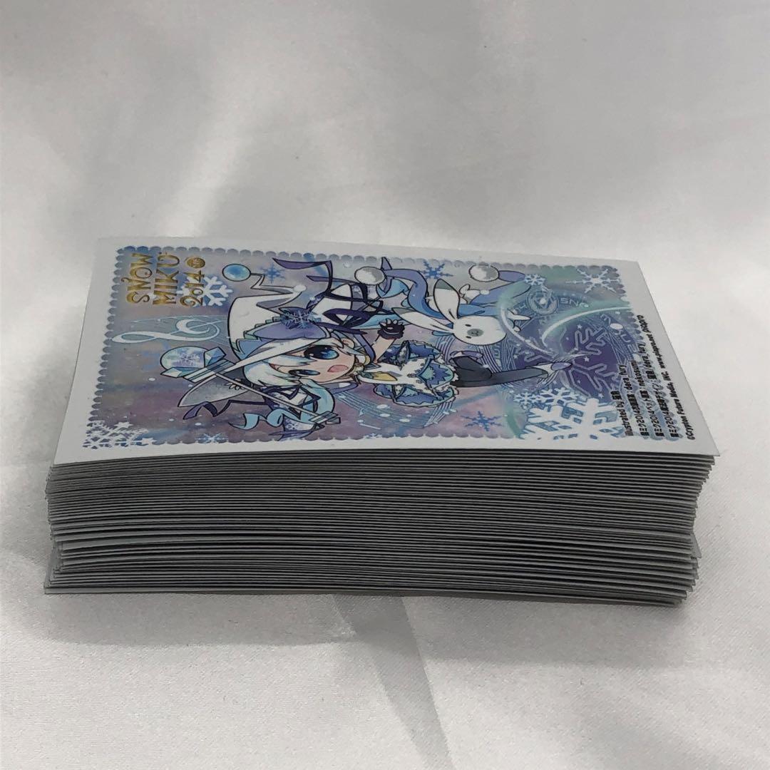 雪ミク SNOW MIKU スリーブ 2014 単品 50枚 - メルカリ