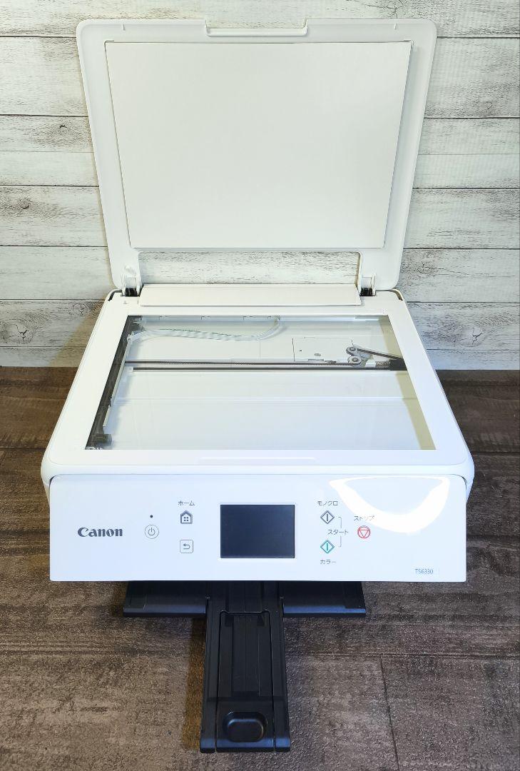 【動作確認済】Canon カラープリンター PIXUS TS6330 WH