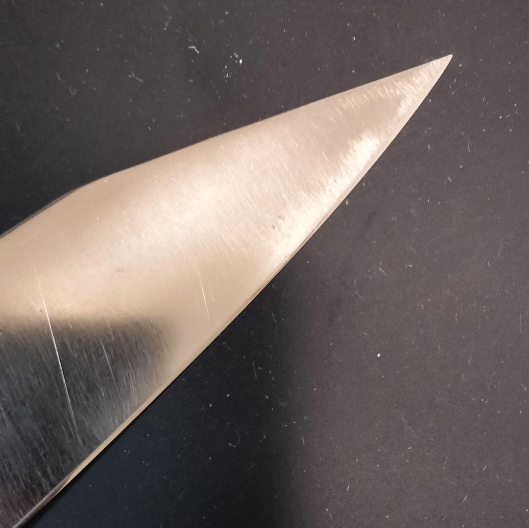 魚捌き 剣型 切付型 モリブデン鋼 牛刀 包丁 研ぎ済み 右片刃研 調理器具 魚捌き 剣型 切付型 鍔付 本通し 牛刀 包丁 研ぎ済 両刃 20cm