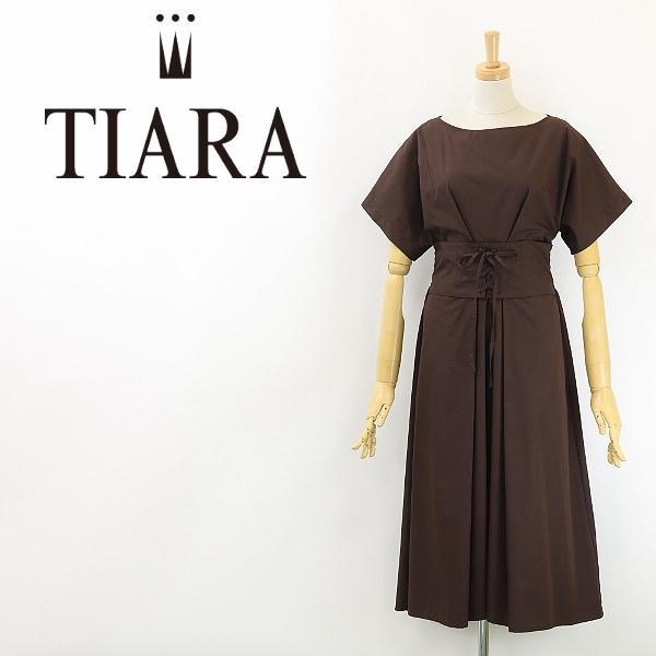 B6467■TIARA ティアラ ペチコート付 ウエストコンシャスワンピース 2