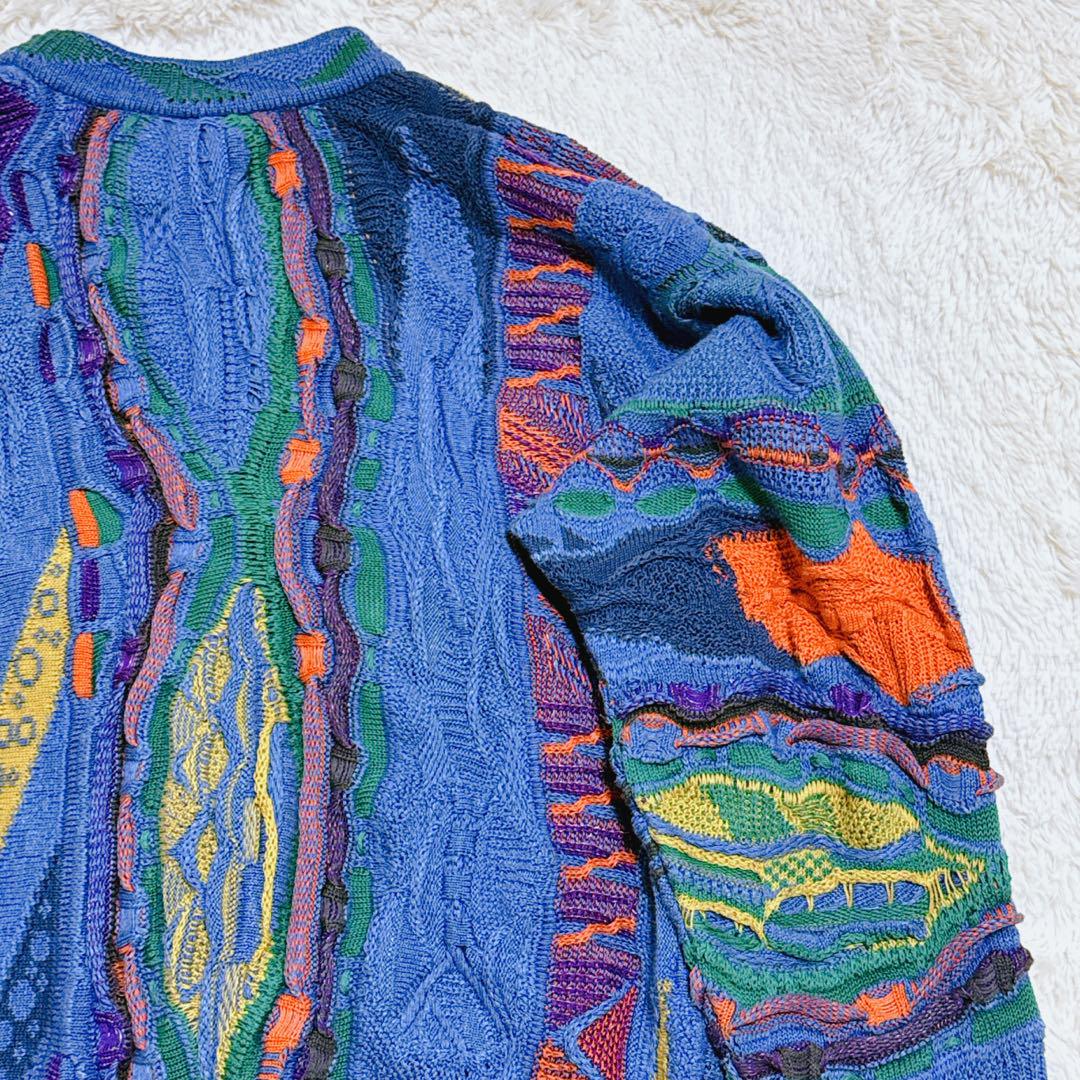 【一点物】 クージー 3Dニット COOGI S オーストラリア製 ブルー