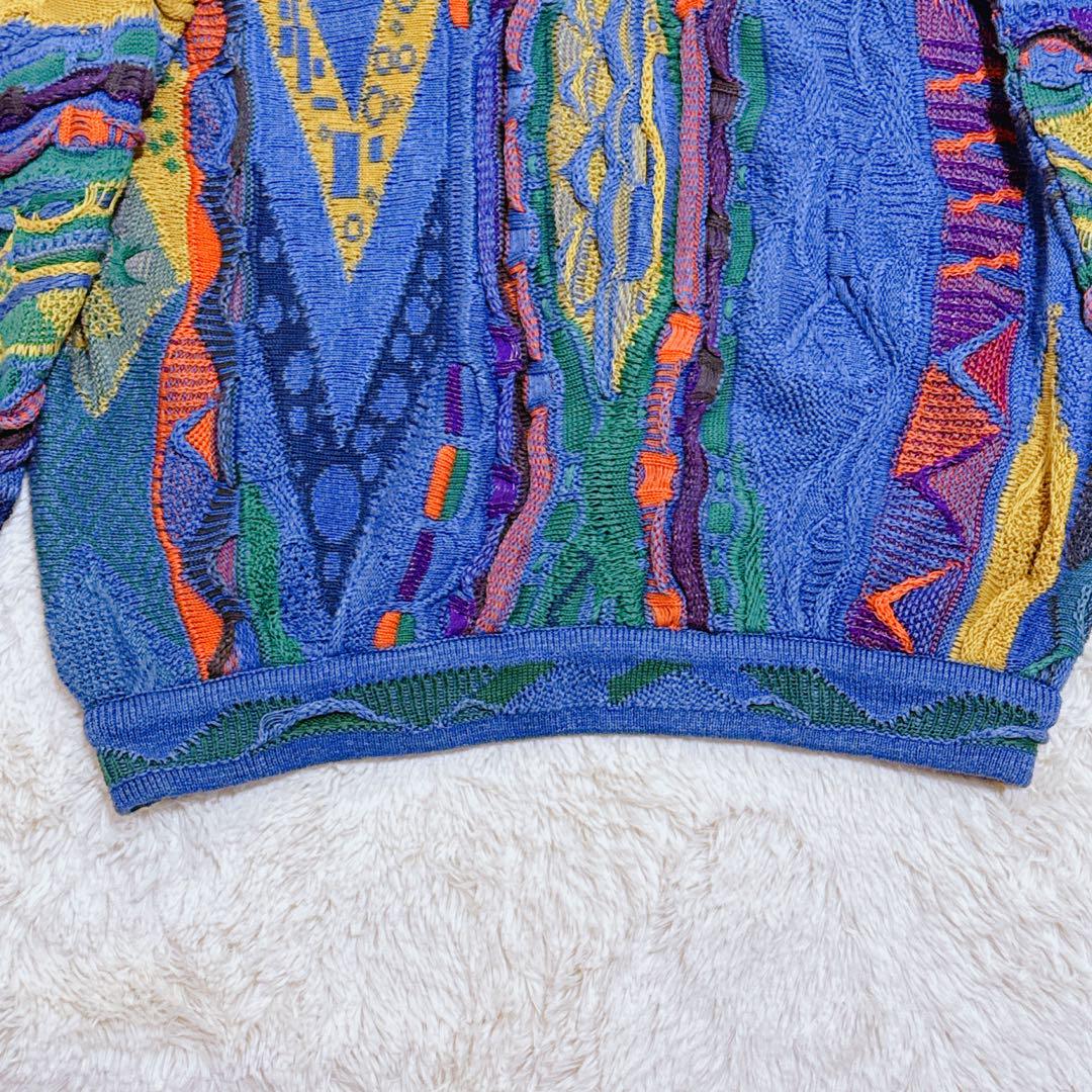 【一点物】 クージー 3Dニット COOGI S オーストラリア製 ブルー