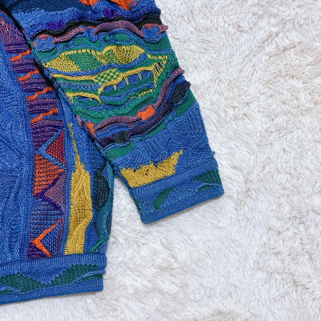 【一点物】 クージー 3Dニット COOGI S オーストラリア製 ブルー
