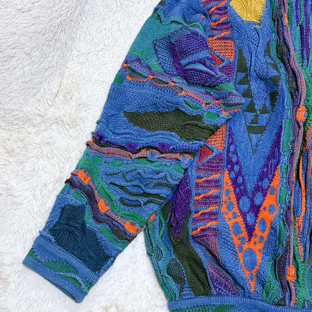 【一点物】 クージー 3Dニット COOGI S オーストラリア製 ブルー