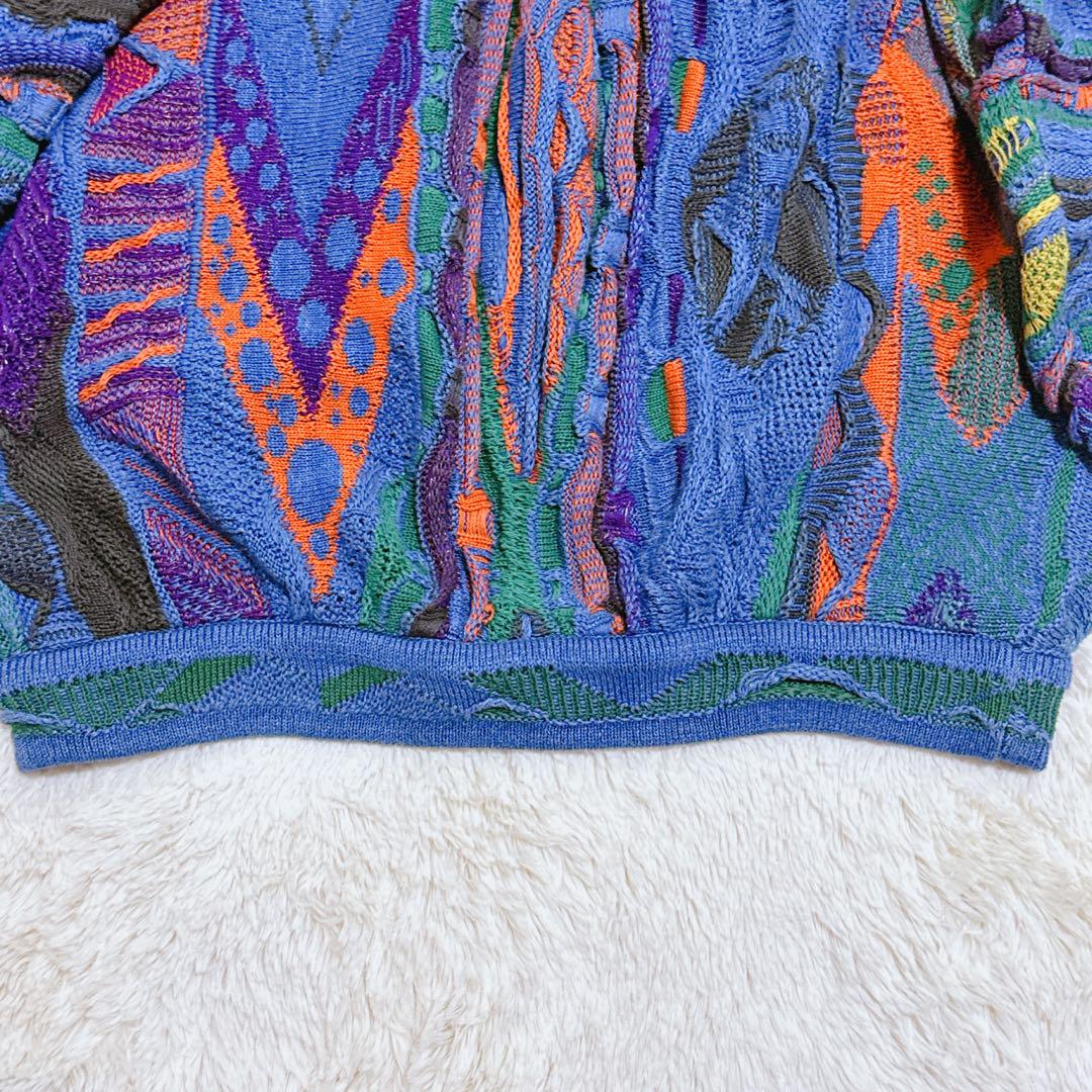 【一点物】 クージー 3Dニット COOGI S オーストラリア製 ブルー