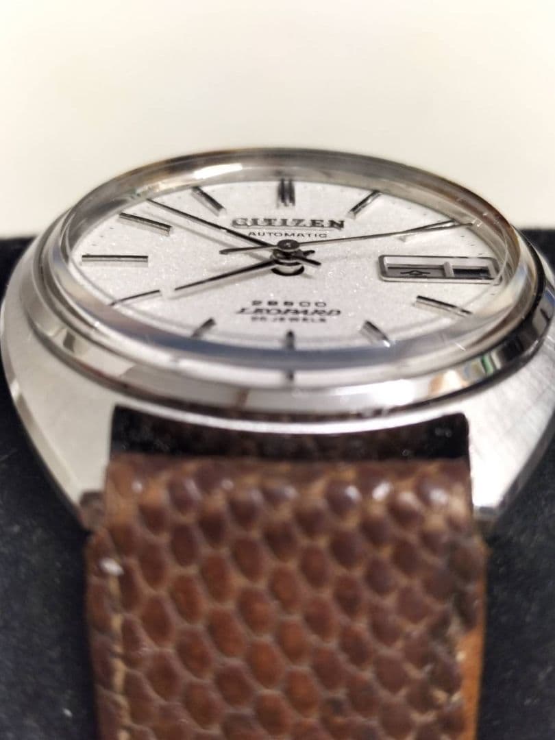 シチズン レオパール CITIZEN LEOPARD 変わり文字盤28石