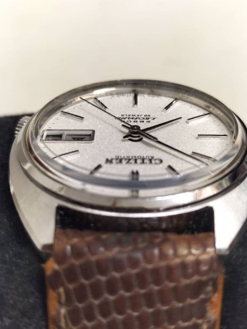 シチズン レオパール CITIZEN LEOPARD 変わり文字盤28石