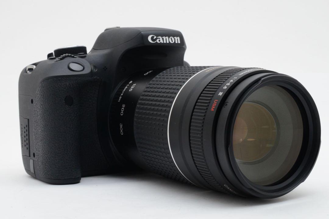 canon kiss x8i望遠レンズセット/ Canon 75-300mm Canon - canon kiss x8i 望遠レンズセット/ Canon 75-300mmの
