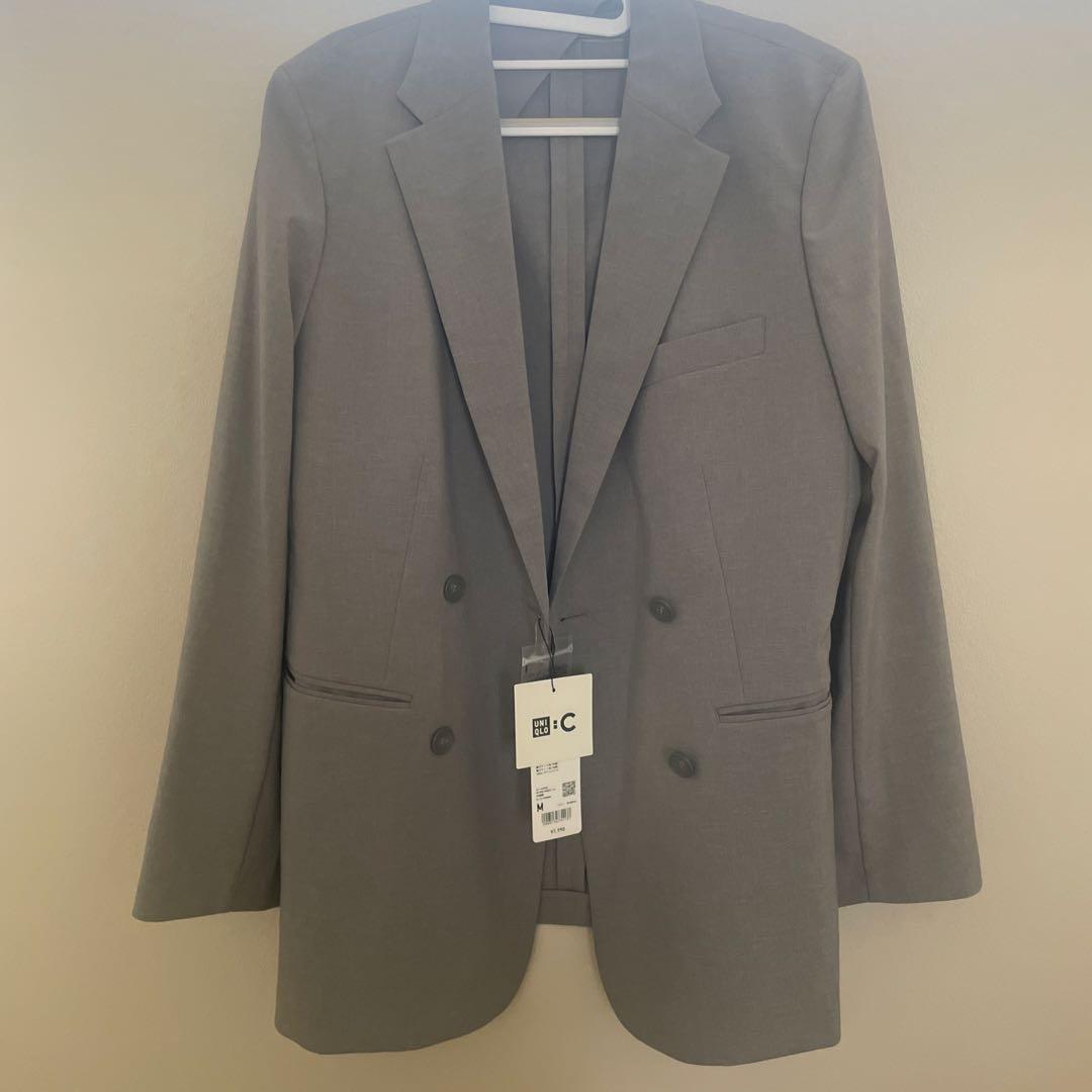 未使用UNIQLO Cユニクロシー感動ダブルジャケットリラックス