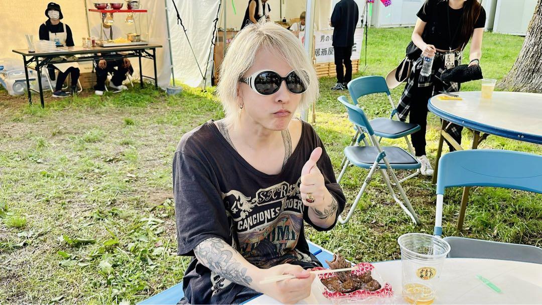 最終値下】hyde着用 SHARE SPIRIT タトゥーマリア Tシャツ