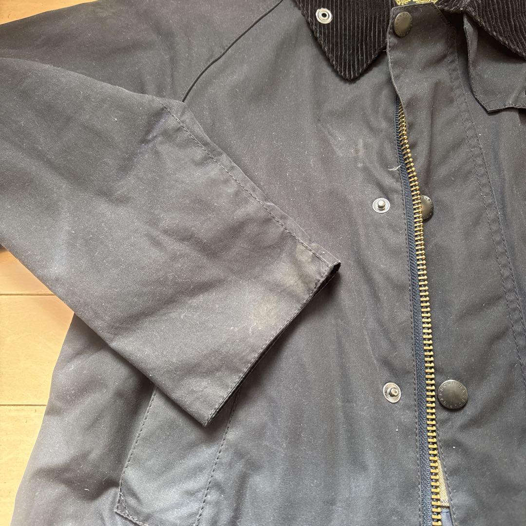 バブアー Barbour ビデイルスリム 38 ブラック 英国製