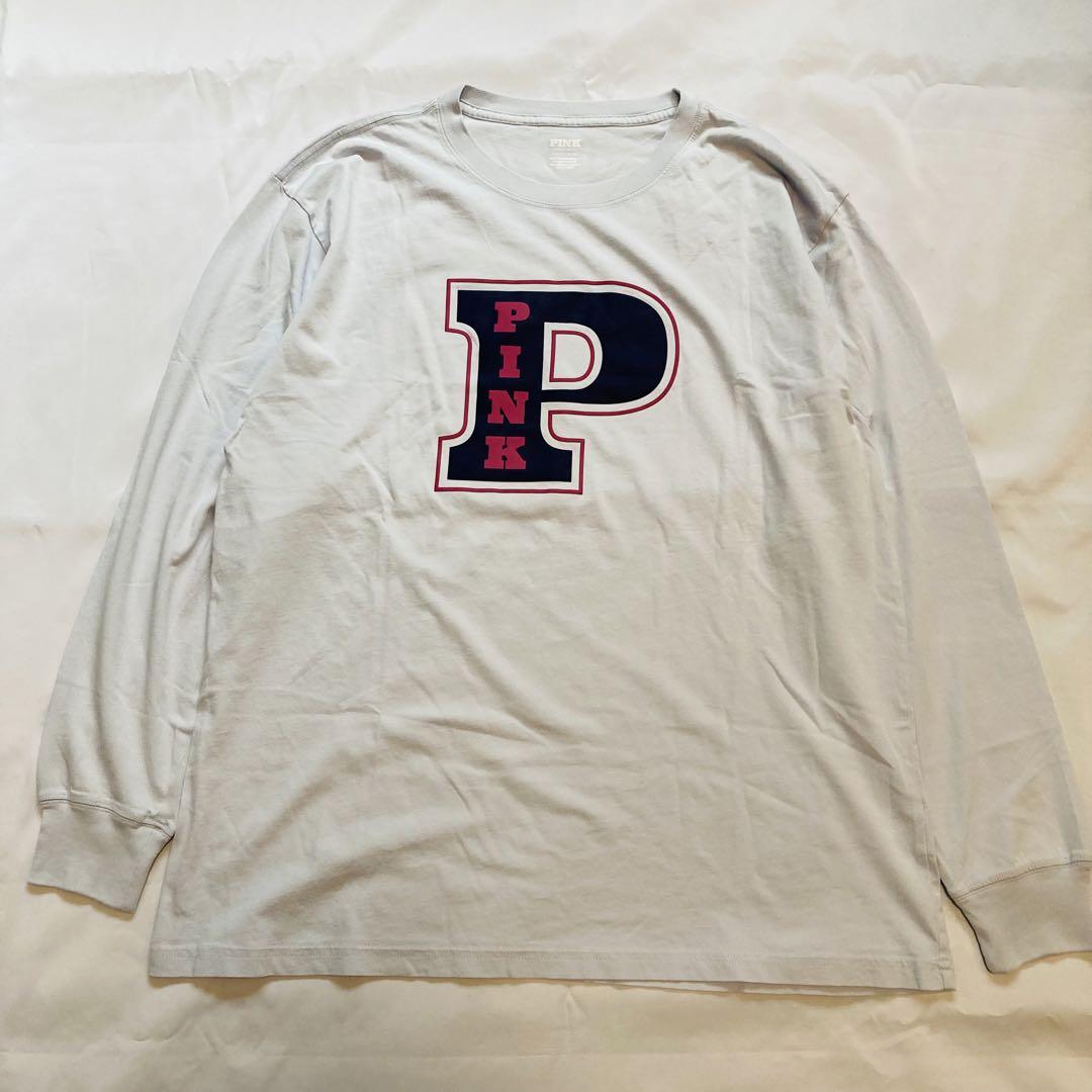 ヴィクトリアシークレットVictoria'sSecret長袖TシャツロゴロンT ヴィクトリアシークレットVictoria´sSecret長袖TシャツロゴロンT