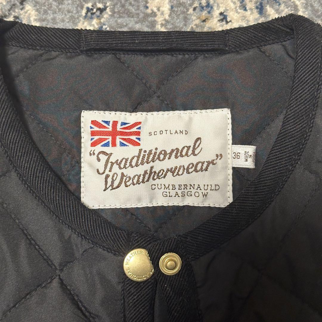 traditional weatherwear キルティングコート