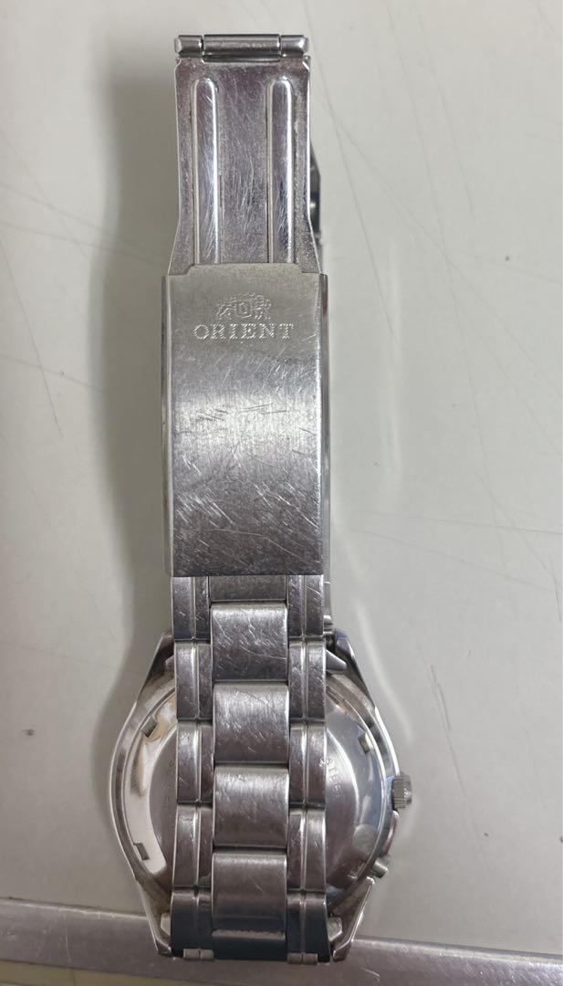 ORIENT メンズ 時計　EM5J 枠外れ