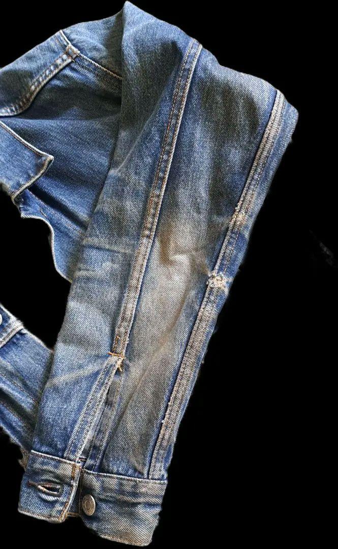 ＊ごましお＊Levi'sリーバイス リジット生デニムジャケット3rdＳ