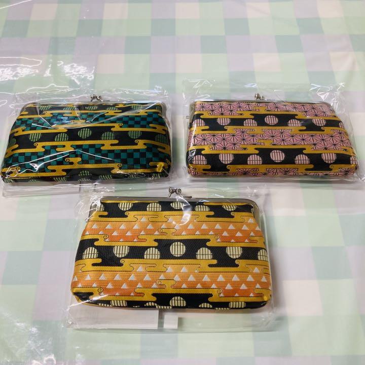 鬼滅の刃×SOUVENIRコラボポーチ 3種 3個セット