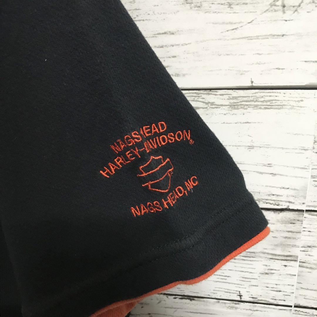 ハーレーダビッドソン ポロシャツ 刺繍ロゴ XL 状態良好 - メルカリ