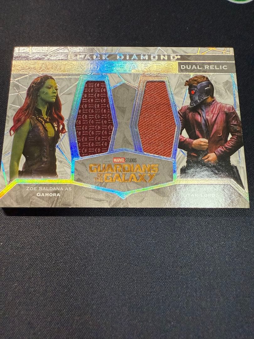 upper deck marvel black diamond 衣服カード