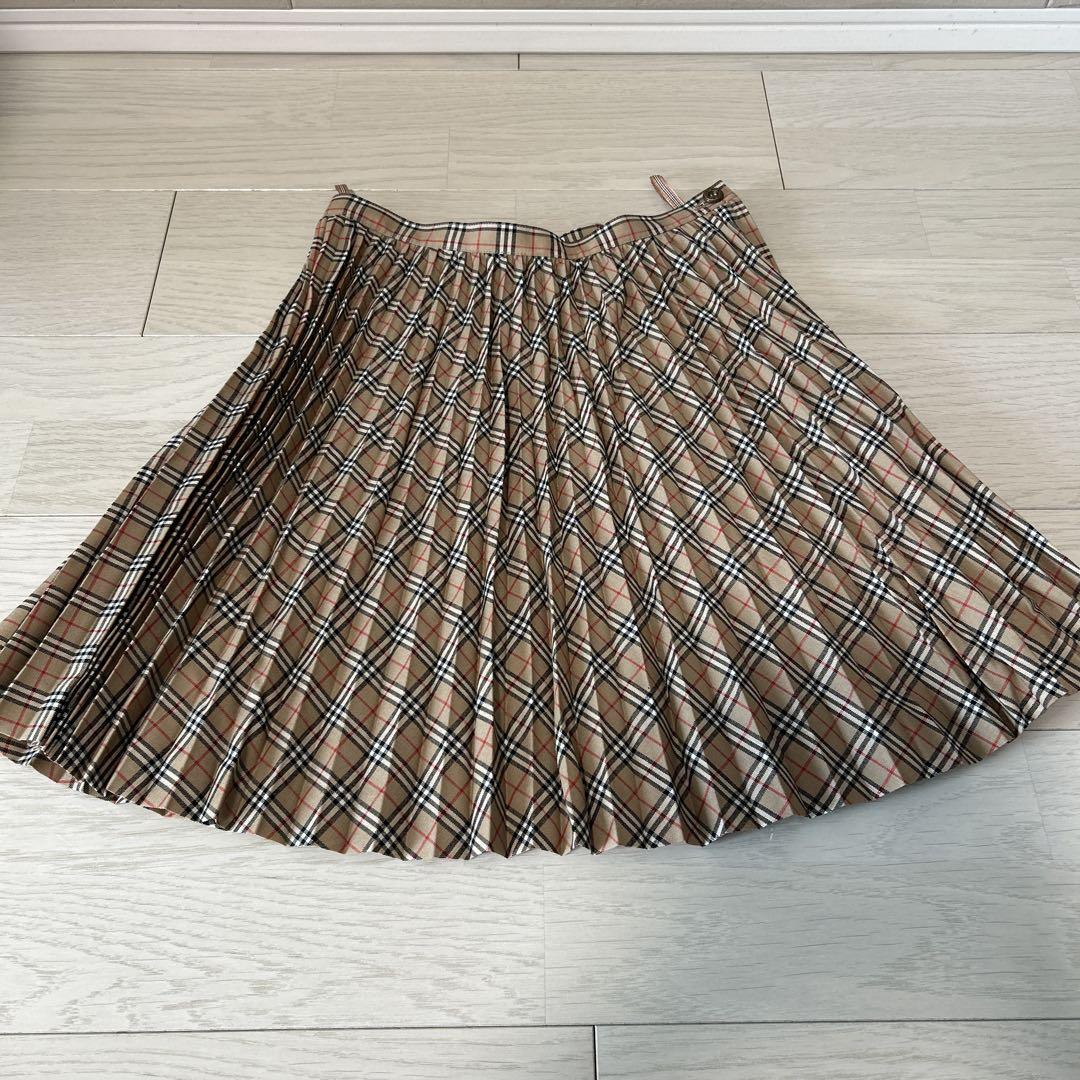 【美品】バーバリー プリーツスカート スカート