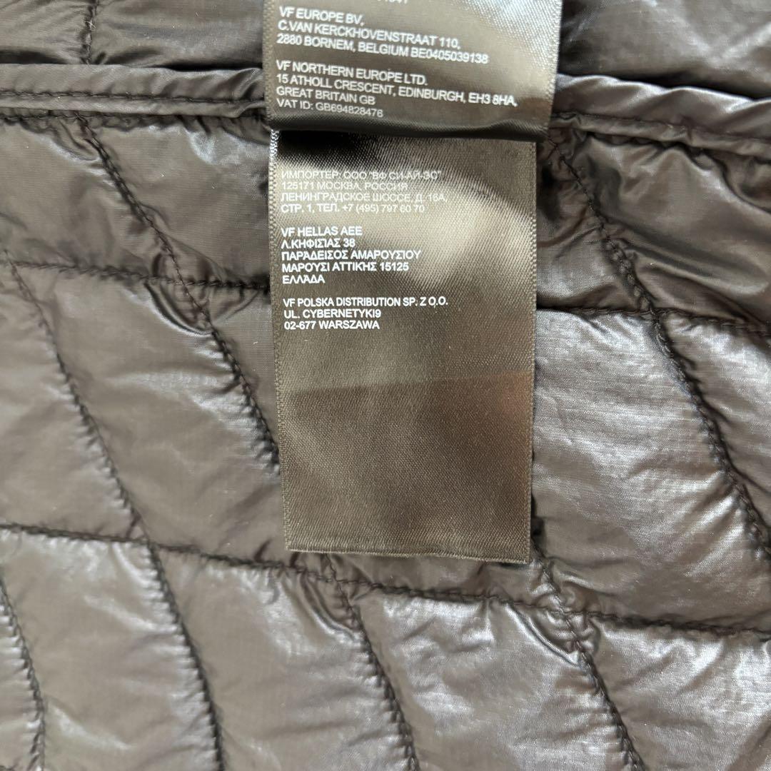 THE NORTH FACE ナイロン　キルティング　ベスト　古着