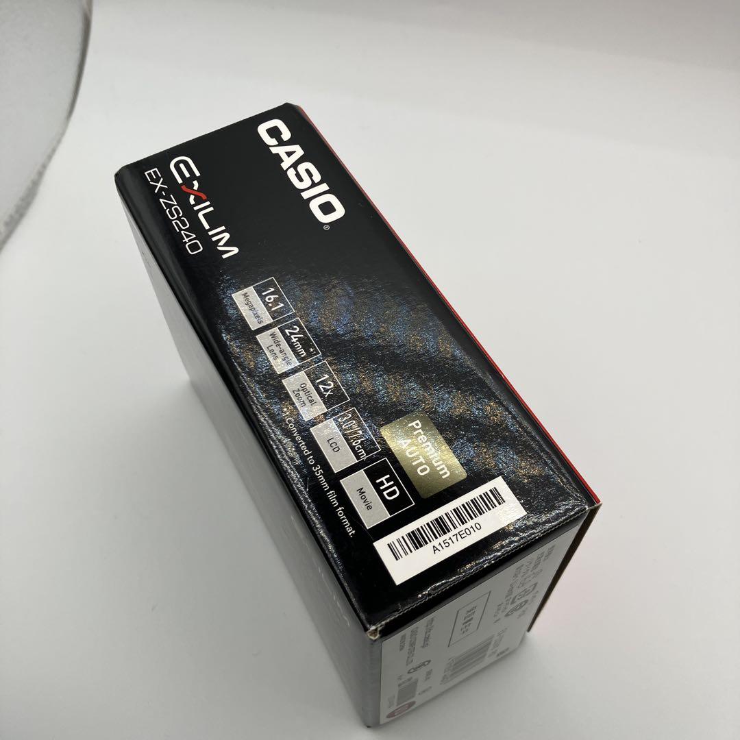 CASIO EXILIM EX-ZS240 レッド SDカード付き