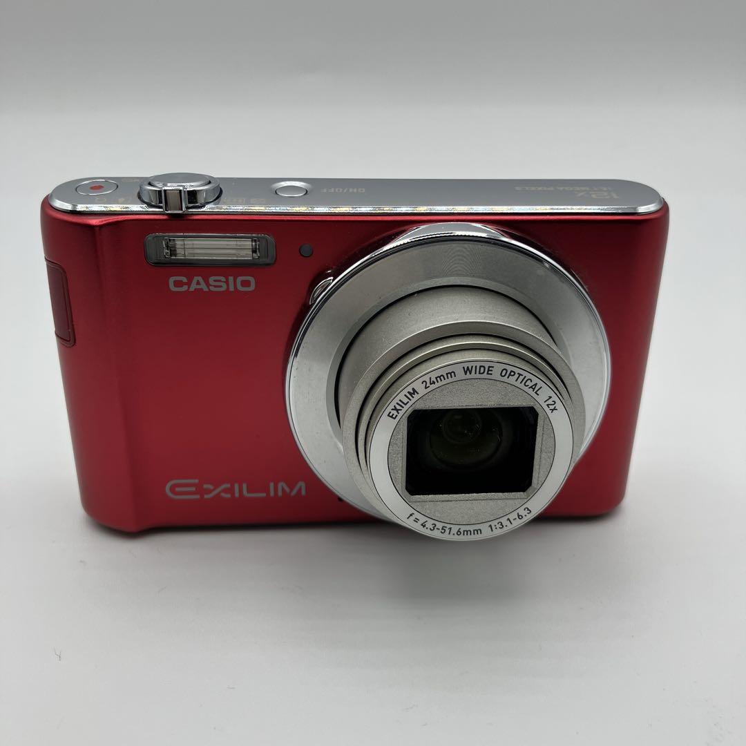 CASIO EXILIM EX-ZS240 レッド SDカード付き
