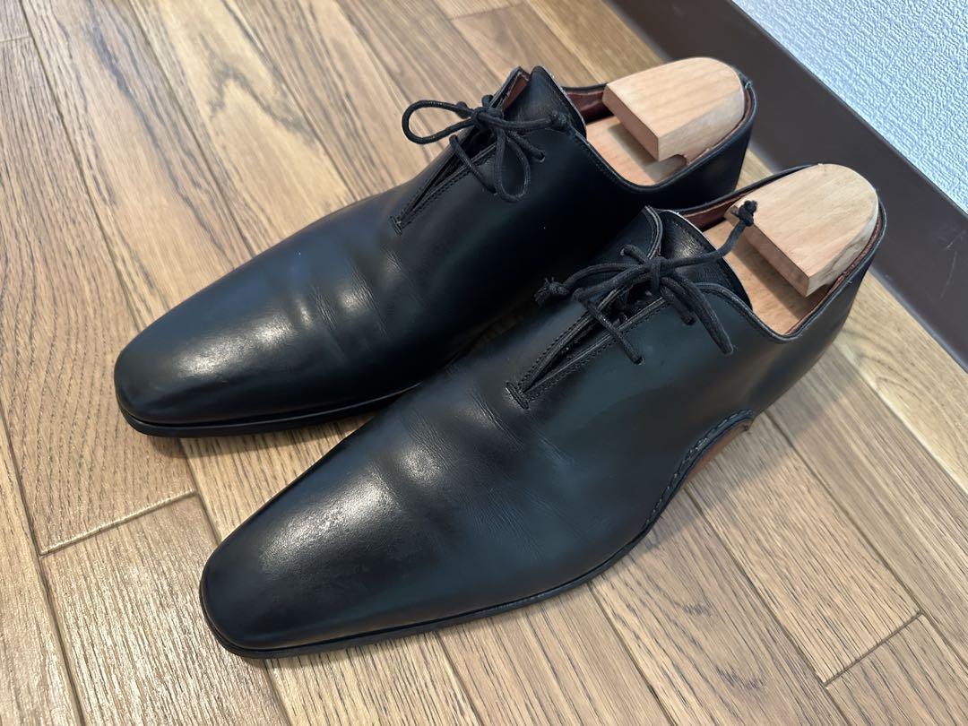 MAGNANNI マグナーニ　黒 レザー オパンカ仕様　42