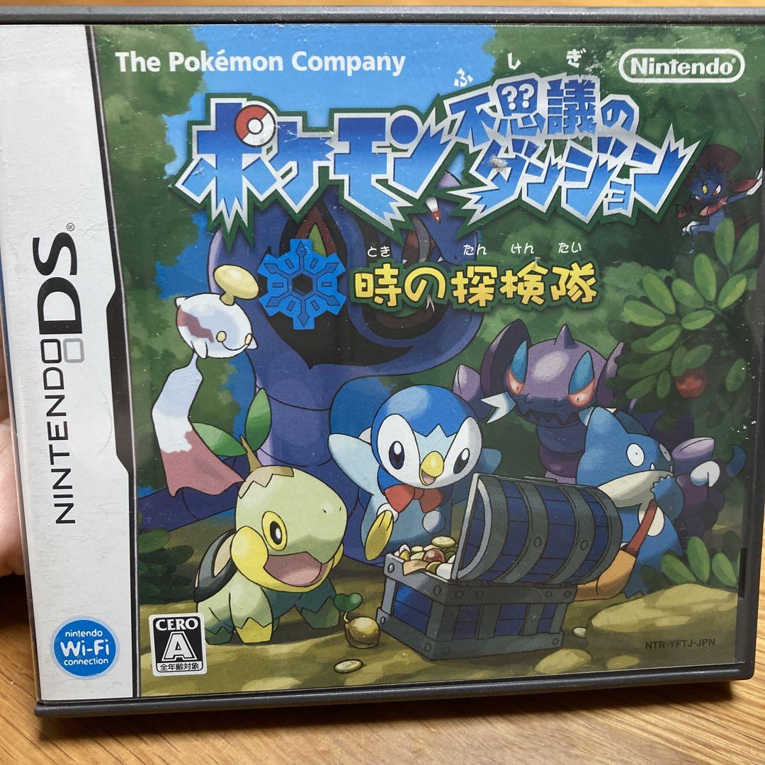 人気ショップ 任天堂DSソフト ポケモン不思議のダンジョン時の探検隊 - メルカリ ニンテンドー3DS/2DS