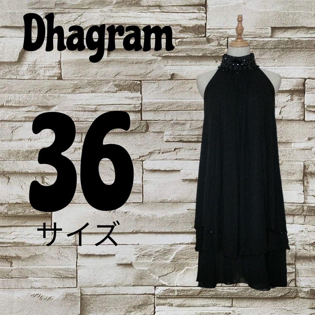 Diagram ダイアグラム 36(S) ゴージャスドレス ノースリーブ
