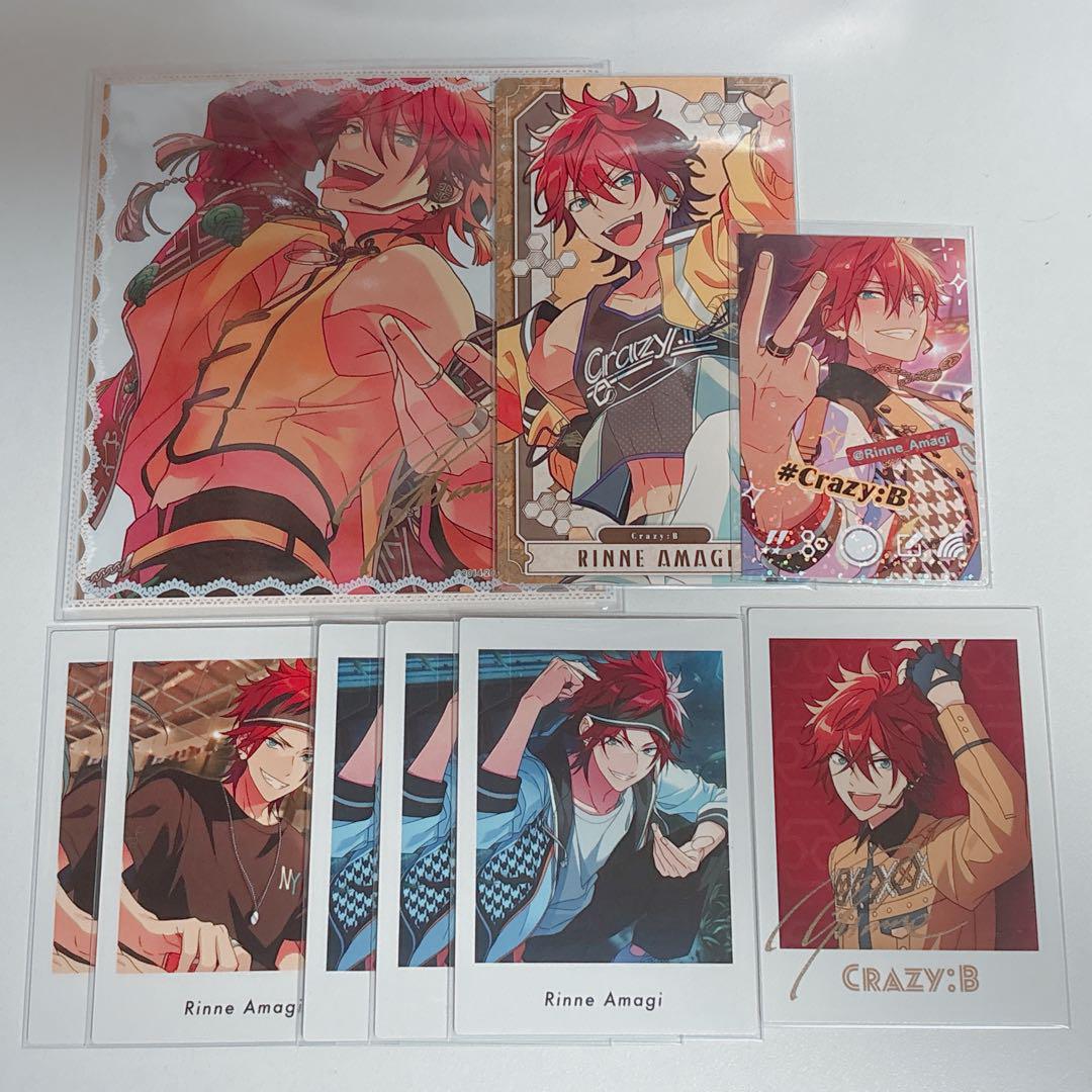 新品☆あんスタ【Crazy:B】サインステッカー☆New stars☆4点