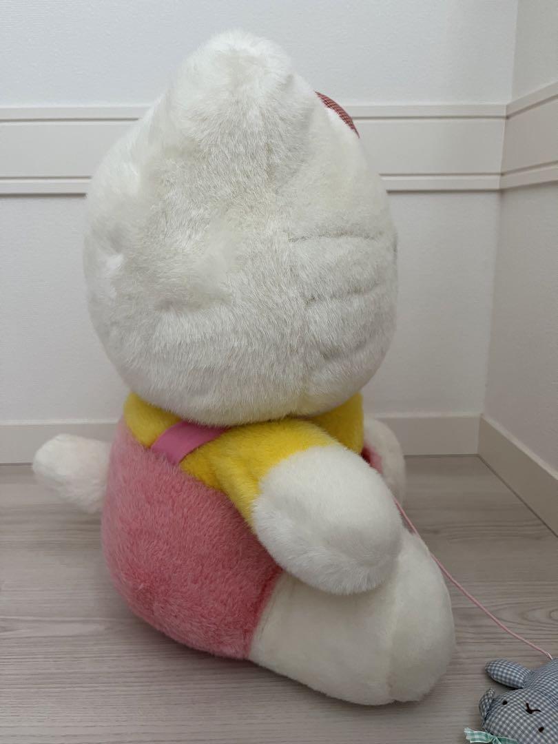 ハローキティ 大きいぬいぐるみ 90年代　レトロ　サンリオ