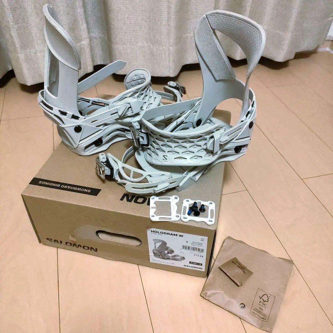 Salomon Hologram ビンディング ホワイトSALOMON