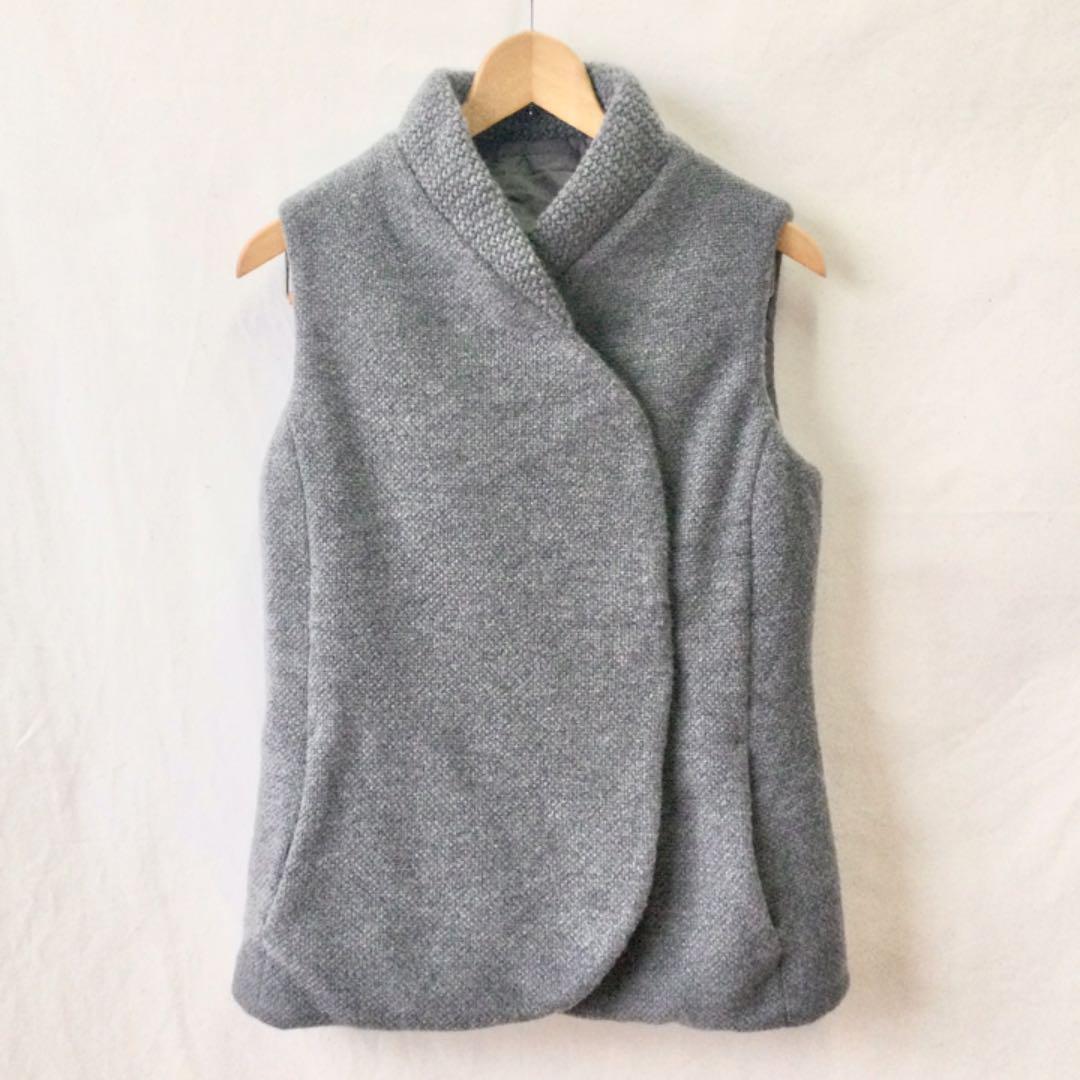 超激安新作 AGNONA ベスト ジレ ニット アニオナ zp8l4-m79864808910 カシミア 100% 中わた入り 大人気得価