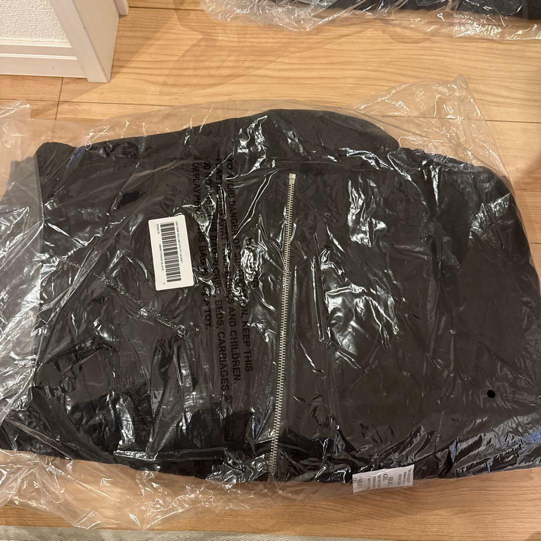 Supreme Leather Collar Utility Jacket 黒