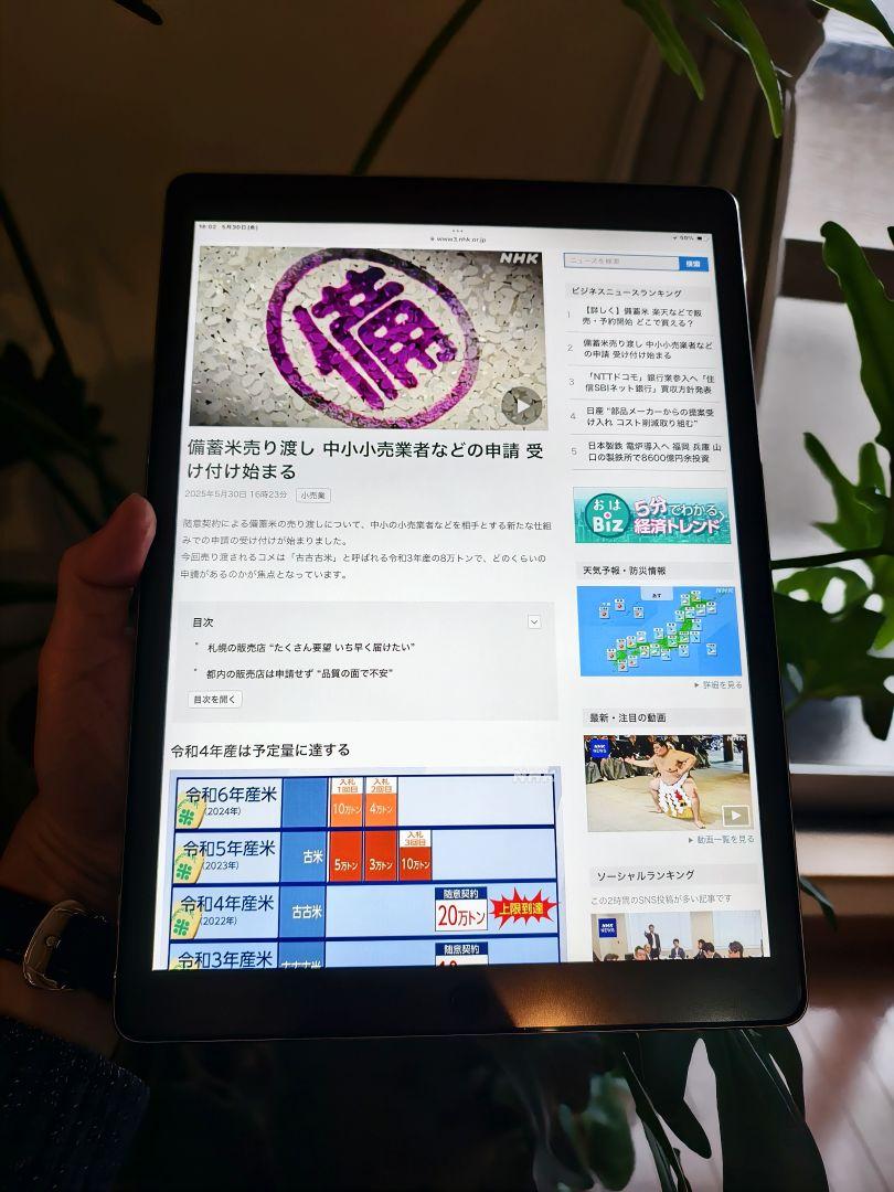美品:Apple iPad Pro 12.9インチ (第２世代)