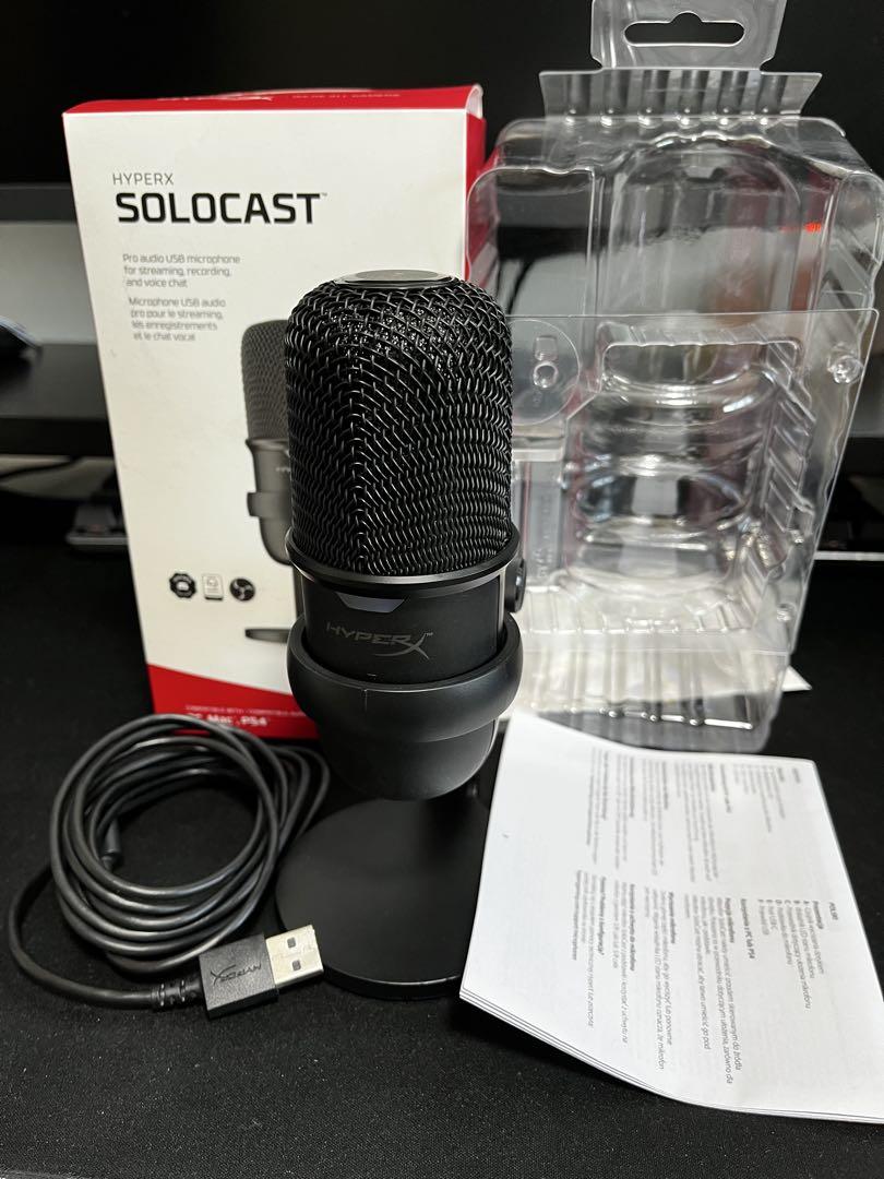 HyperX SOLOCAST USBマイク 配信機器・PA機器・レコーディング機器