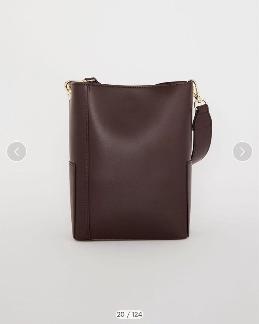 RANDEBOO ショルダーバッグ ブラウン レザー