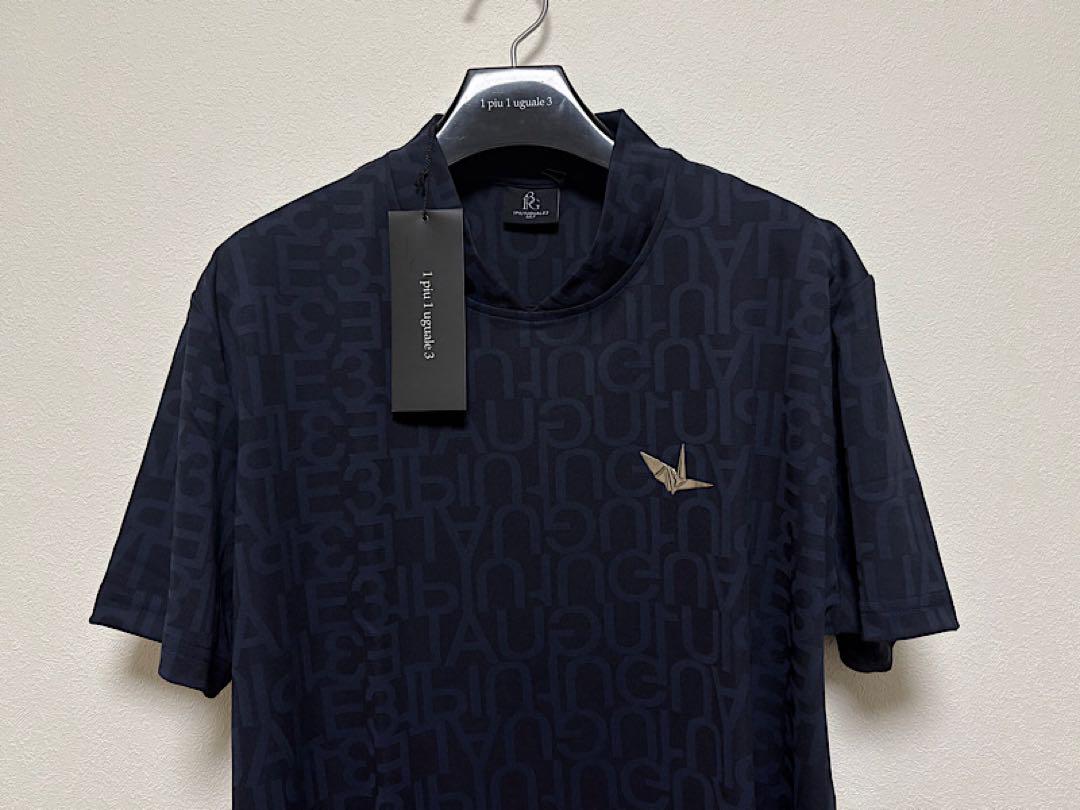 新品1PIU1UGUALE3 GOLF定9.4万24SS半袖ニットセットアップ緑