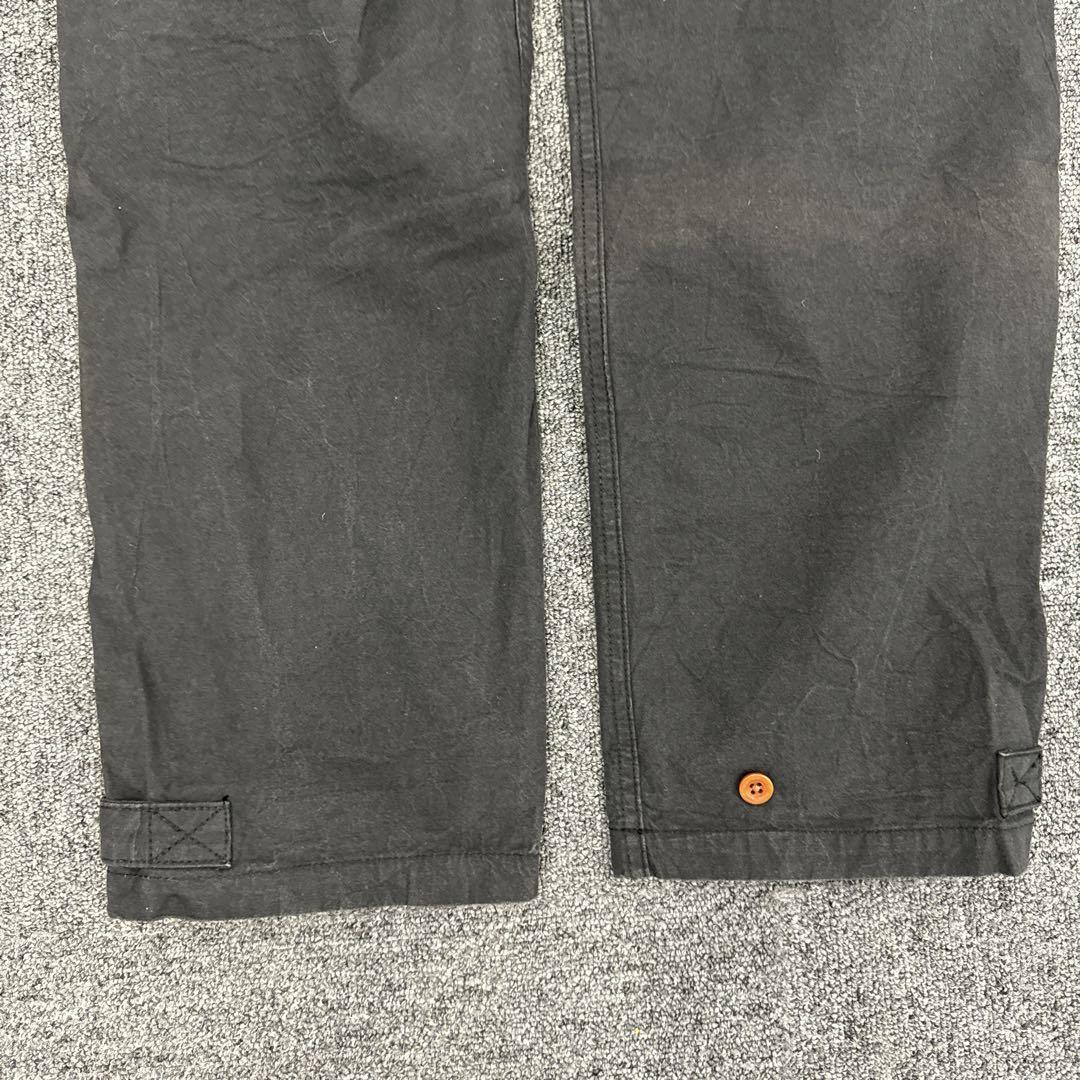 アーツアンドサイエンス黒いカーゴパンツ 4ポケット
