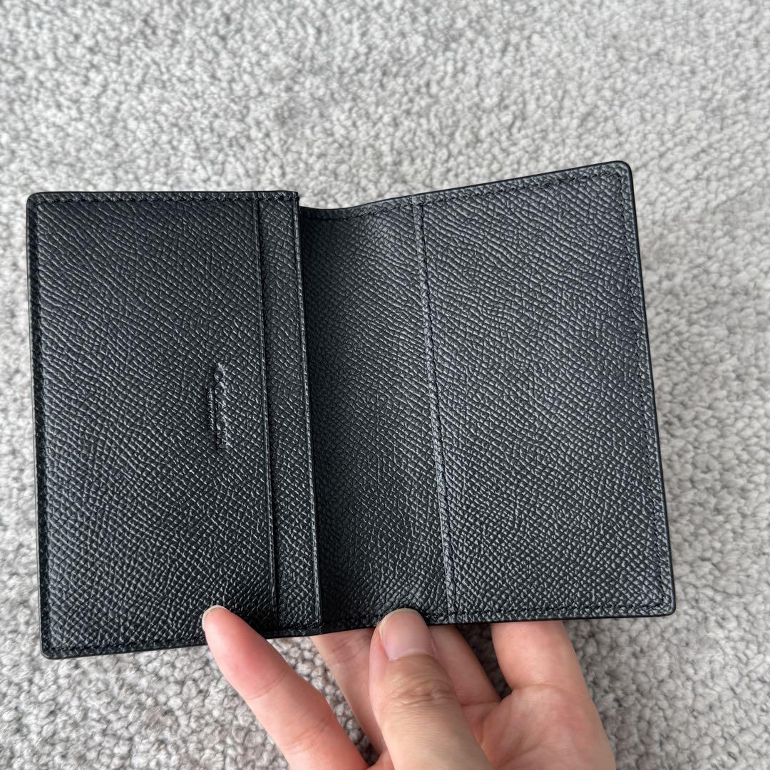 【COACH☆新品】☆ビジネス カード ケース☆ブラック☆名刺入れ☆男女兼用☆☆ COACH☆新品】☆ビジネス カード ケース☆ブラック☆名刺入れ