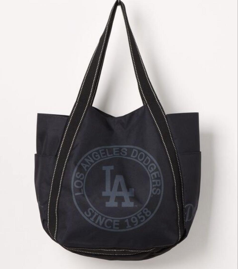 【在庫あり】 新品 未開封】MLB ブラック ドジャース バルーントートバッグ 応援グッズ