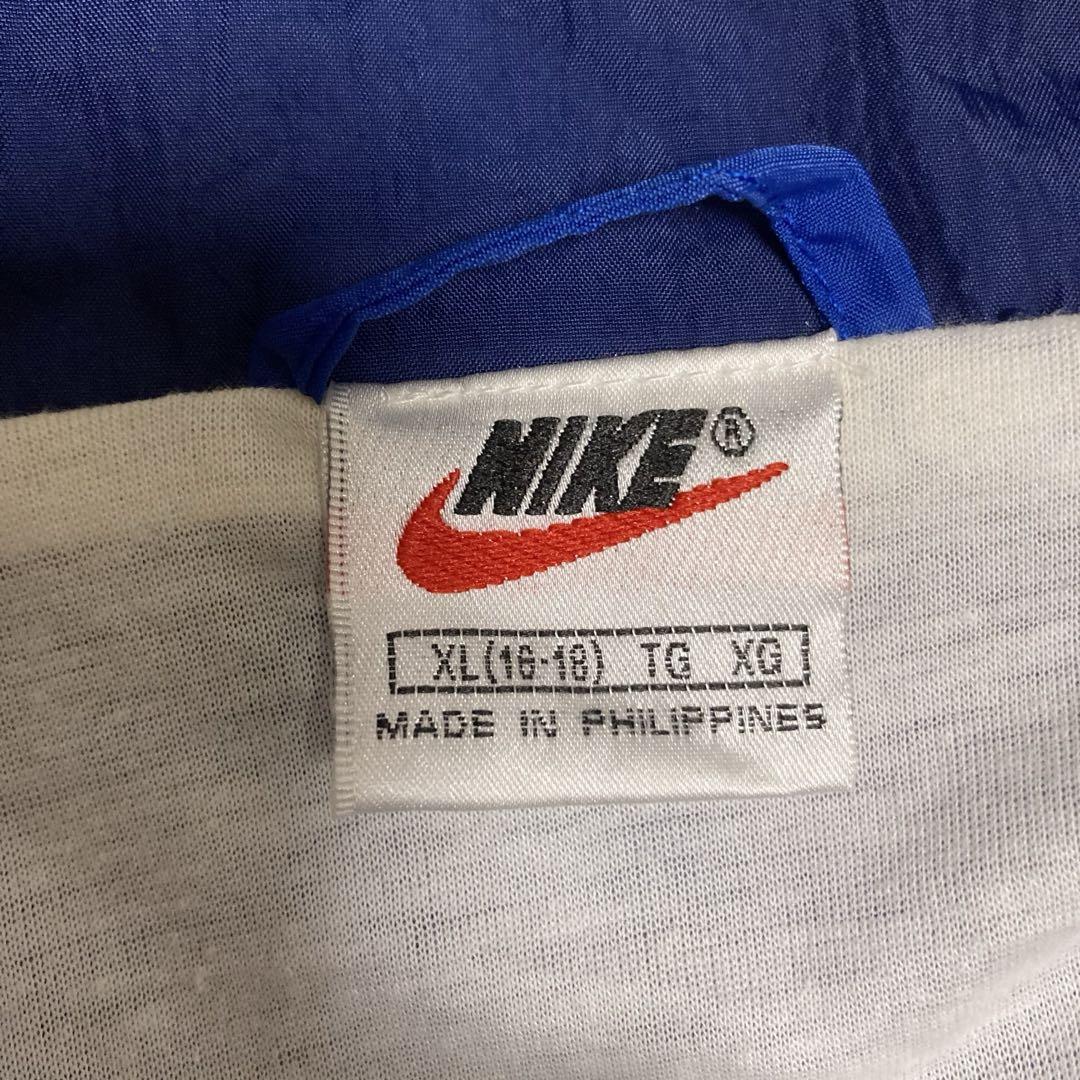 レア☆ナイキ NIKE ナイロンジャケット デカスウォッシュ 刺繍 XL