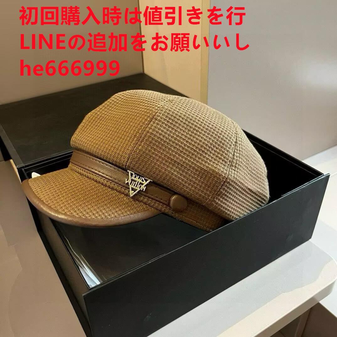 CA4LA ALL LEATHER キャスケット 帽子