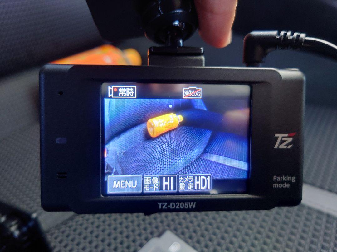 ドラレコ　TZ-D205W 美品　動作確認済