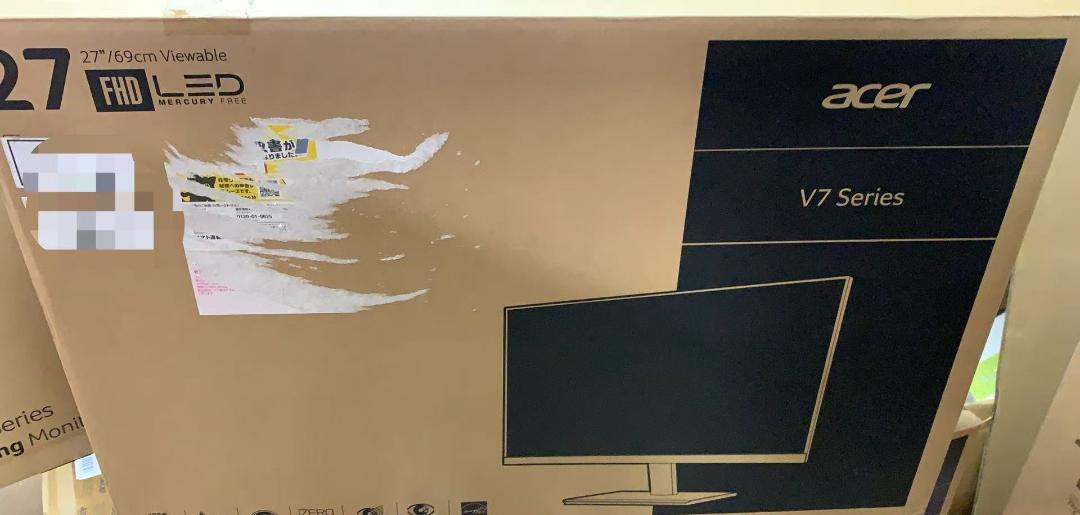 Acer V277bmifx モニター IPS、非光沢 27型 75Hz
