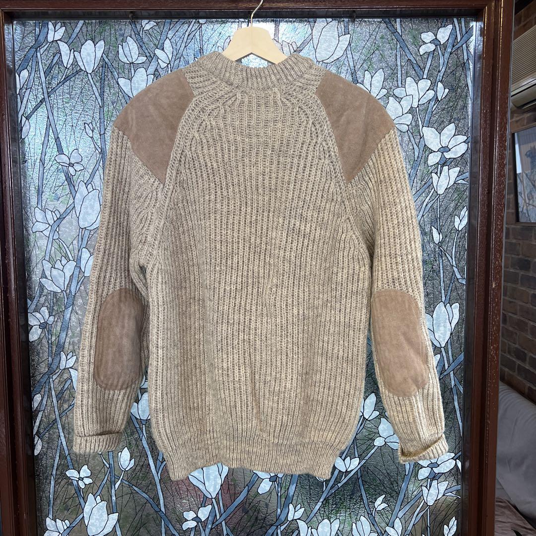 BLACKSHEEP LTD エルボーパッチニットセーター 102cm 40