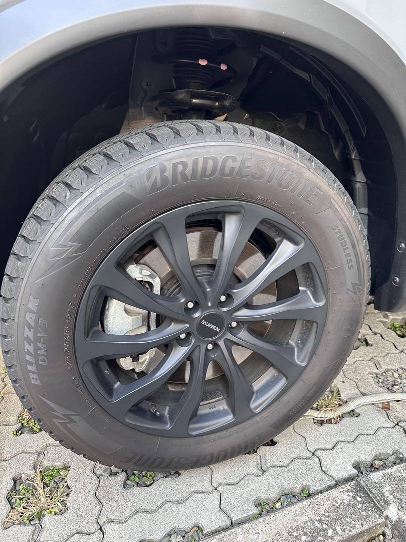 ぽかりエクストレイル中古ブリヂストンスタッドレセット235/60R18