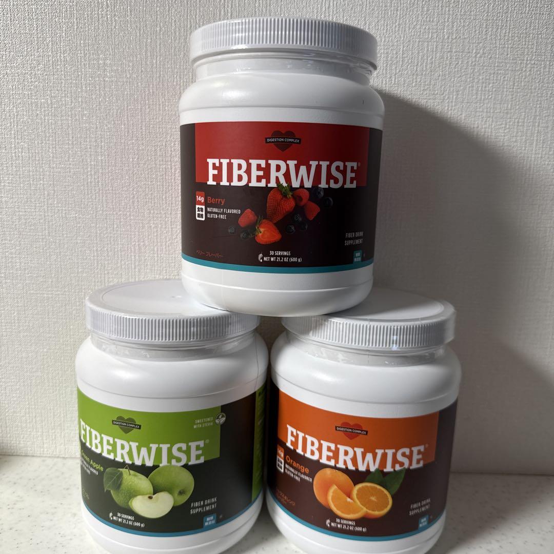 メラルーカ　ファイバーワイズ　FIBERWISE 糖質無添加　腸活　3種