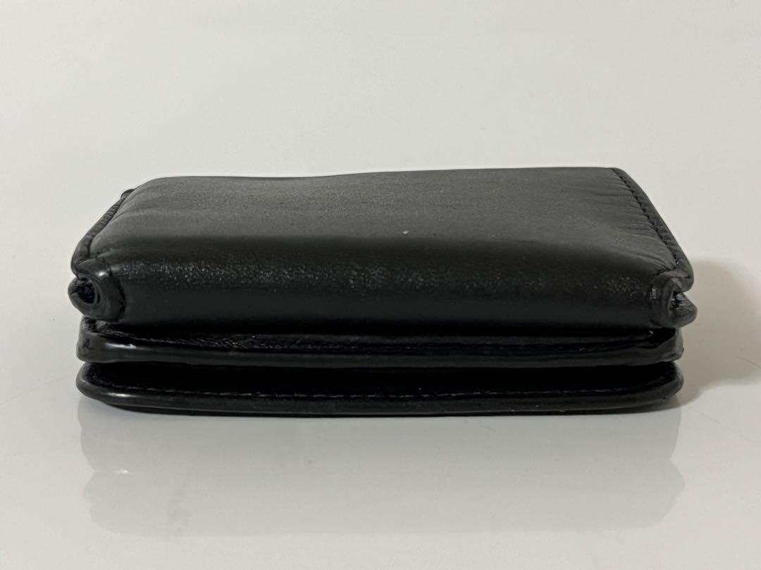 BALENCIAGA 3つ折り財布 レザー BLK T6710-10.5⑧ - メルカリ